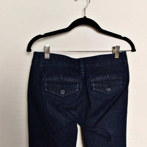 LOFT Dark Wash Modern Flare Jeans Size 2 - Picture 5 of 8